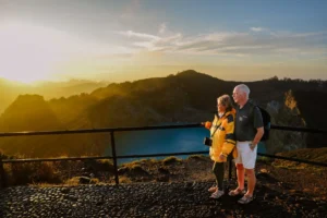 Travelers enjoying Flores overland tour with local Flores tour operator in East Nusa Tenggara