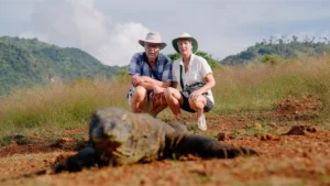 Komodo Dragon Photo during Komodo Tour with Dutch Guests